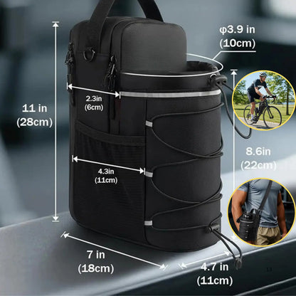 Magnetic Water Bottle Sling Bag for Gym, Hiking & Outdoors